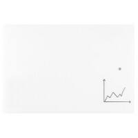 Franken Glastafel Magnetisch Einseitig 180 (B) x 120 (H) cm Weiß