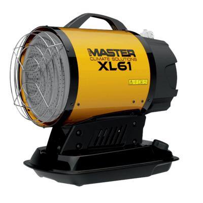 Master Infrarot-Heizung XL 600 x 380 x 580 mm Gelb