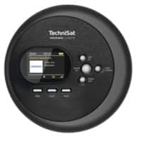 TechniSat Tragbarer CD-Player 0000/3970 Schwarz
