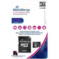MediaRange MicroSDHC-Speicherkarte 8 GB Class 10