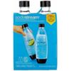 SODASTREAM Karbonator-Flasche Tritan 1 L Schwarz, Transparent