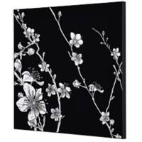 SHOWDOWN Textile Wanddekoration Japanische Kirschblüte Mehrfarbig Aluminium