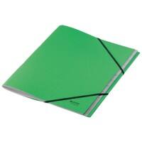 Leitz Recycle Fächermappe 3915 DIN A4 Klimaneutral Grün 12 Tabs 100% Recycelter Karton