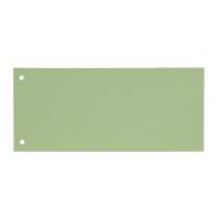 KANGARO Blanko Trennstreifen Spezial Grün Pappkarton Rechteckig 2 Löcher 07071-01 100 Stück