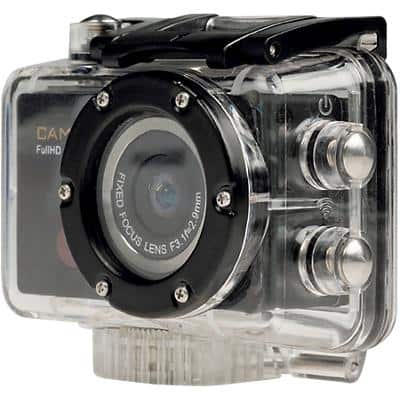 Camlink HD-Action-Kamera CL-AC20 Schwarz, Transparent 5 Megapixel