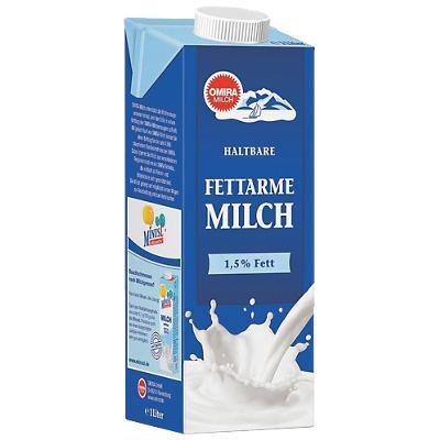 OMIRA Milch 11206 1.5 % 10 Stück