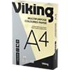 Viking DIN A4 Farbiges Papier Pastellgelb 80 g/m² Glatt 500 Blatt