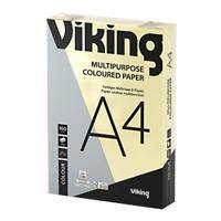 Viking DIN A4 Farbiges Papier Gelb 160g/m² 250 Blatt