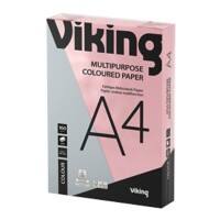 Viking DIN A4 Farbiges Papier Pink 160 g/m² Glatt 250 Blatt