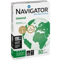 Navigator Universal DIN A3 Druckerpapier 80 g/m² Glatt Weiß 500 Blatt
