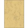 Sigel Designpapier DP262 DIN A4 90 g/m² Sandbraun marmoriert 100 Blatt