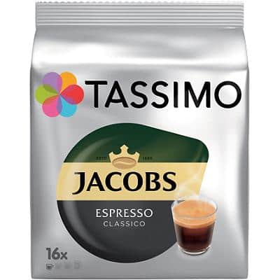 Tassimo Espresso Classico Kaffeekapseln 16 Stück à 7 g