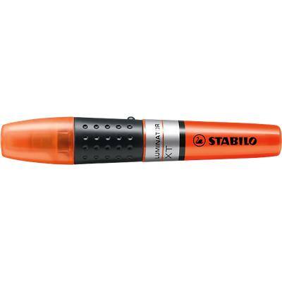 STABILO LUMINATOR Textmarker Orange Breit Keilspitze 2-5 mm