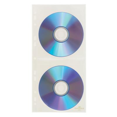DURABLE CD-/DVD-Hüllen COVER LIGHT S 5 Stück