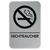 DURABLE Piktogramm Nicht Rauchen Kunststoff 15 x 22,5 cm