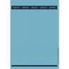 Leitz PC-beschriftbare Selbstklebende Rückenschilder 1688 Lang Für Leitz 1050 Qualitäts-Ordner Blau 39 x 285 mm 125 Stück