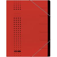 ELBA Ordnungsmappe chic DIN A4 Rot Karton 25 x 1,2 x 31,5 cm