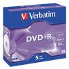Verbatim DVD+R 4.7 GB 5 Stück