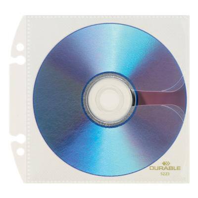 DURABLE CD-/DVD-Hüllen Transparent 10 Stück