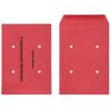Unbranded Freistempler-Versandtaschen B4 90 g/m² Rot Ohne Fenster Gummiert 500 Stück