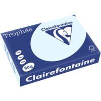 Clairefontaine Trophee DIN A4 Farbiges Papier Blau 80 g/m² Matt 500 Blatt