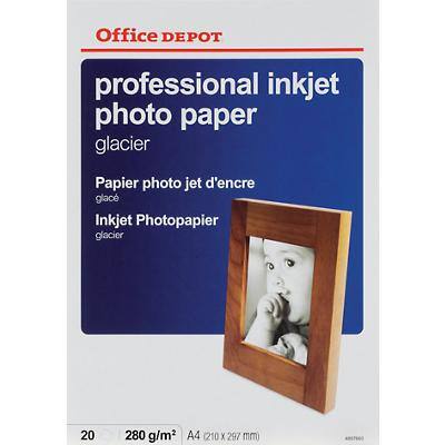 Office Depot Fotopapier Professional DIN A4 280 g/m² Weiß 20 Blatt