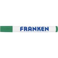 Franken Z1902 02 Whiteboard-Marker Rundspitze Grün 10 Stück