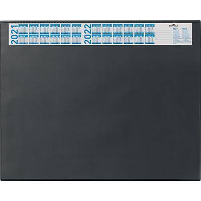 DURABLE Schreibtisch-Kalender 2022/2023 PVC (Polyvinylchlorid) Schwarz 65 x 52 x 52 cm