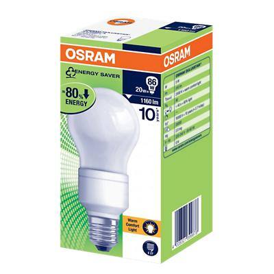 Osram DULUXSTAR Energiesparlampe E27 87 W Warmweiß