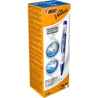 BIC Velleda Liquid Ink Whiteboard-Marker Mittel Rundspitze 2,2 mm Blau 12 Stück