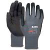 M-Safe Handschuhe Nitri-Tech Foam Nitril Größe L Schwarz, Grau 1 Paar à 2 Handschuh