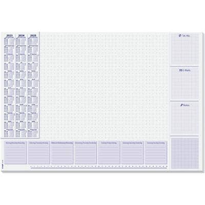 Sigel Schreibunterlage Papier Lilac Weiß 595 x 410 mm 30 Blatt