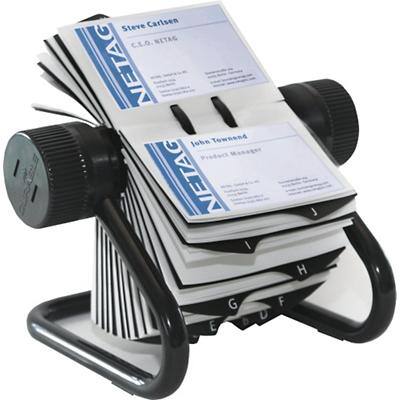 Durable Rollkartei Visifix 2481-01, schwarz, B215xH120xT185mm