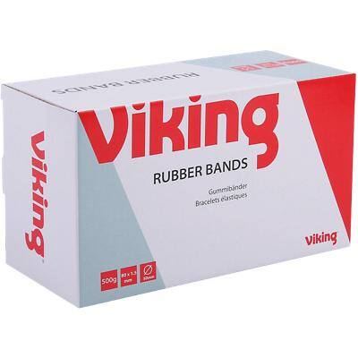 Viking Gummibänder 1,5 x 80mm Ø 50mm Natur 500g