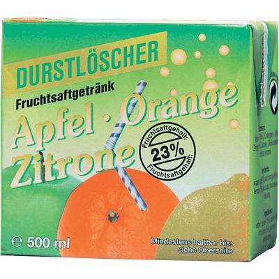 riha WeserGold Durstlöscher Apfel-Orange-Zitrone 12 Stück à 500 ml