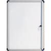 Bi-Office Enclore Indoor Budget Abschließbarer Schaukasten Magnetisch 6 x A4 Lackierter Stahl 73,4 (B) x 67,8 (H) cm Weiß