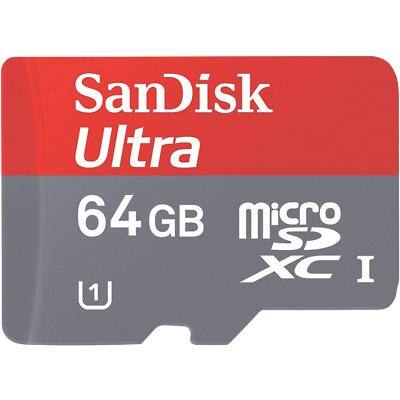 SanDisk microSDXC Speicherkarte Ultra 64 GB