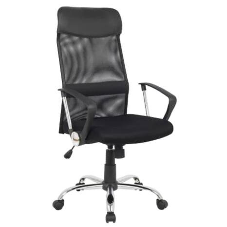 Realspace Mosil Burostuhl Wippmechanik Netzstoff Feststehende Armlehnen Hohenverstellbarer Sitz Schwarz 110 kg