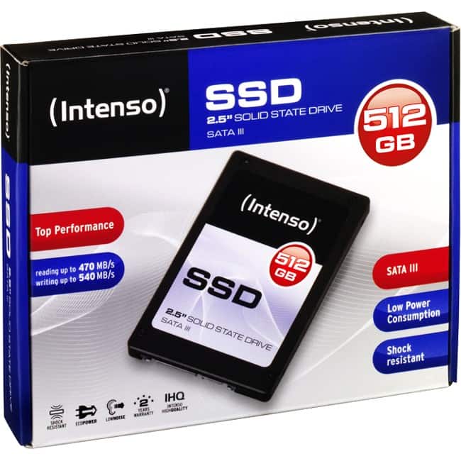 Intenso SSD Festplatte Top Performance 512 GB