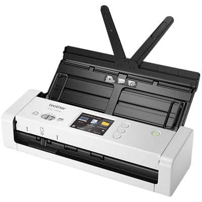 Brother ADS-1700W A4 Sheetfed Scanner Netzwerkkompatibel 600 x 600 dpi Wi-Fi Verbindung Schwarz, Weiß