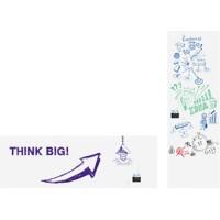 Legamaster Wrap-Up Whiteboard-Folie Wandmontiert Magnetisch Polypropylen Einseitig 300 (B) x 101 (H) cm