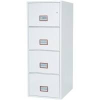Phoenix Feuersicherer Hängeregistraturschrank FS2264K Weiß 530 x 805 x 1.405 mm