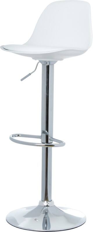 meet powered by PAPERFLOW Barhocker Ohne Armlehnen Weiß Bobba