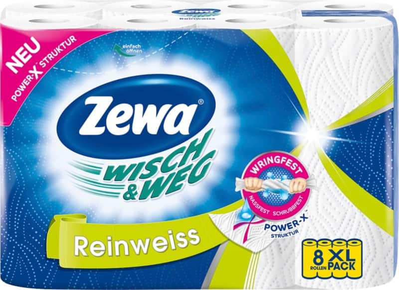 Zewa Küchenrolle 3-lagig 8 Stück à 45 Blatt
