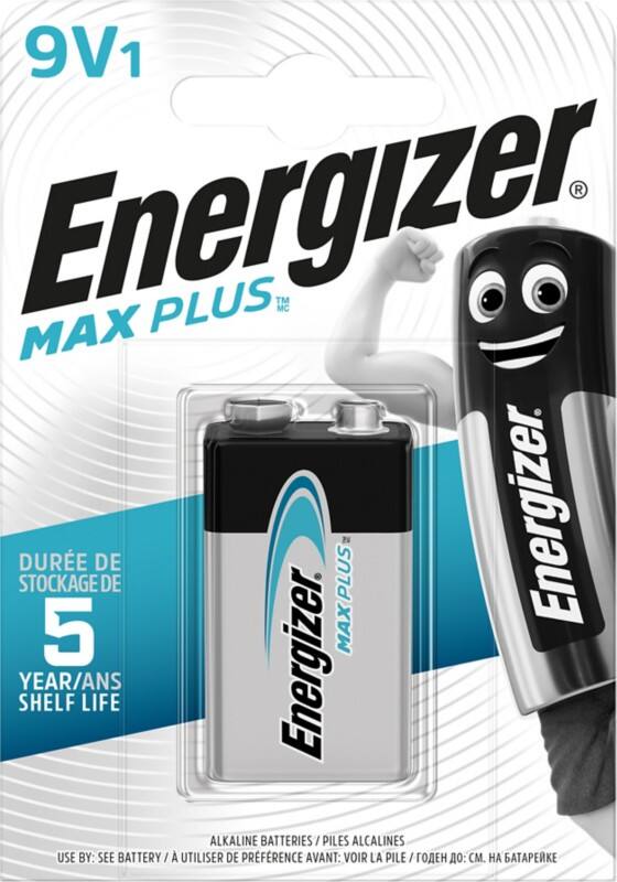Energizer 9 V Alkali-Batterien Max Plus 6LR61