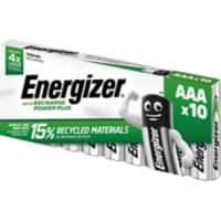 Energizer AAA Wiederaufladbare Batterien Power Plus HR03 700 mAh NiMH 1,2 V 10 Stück