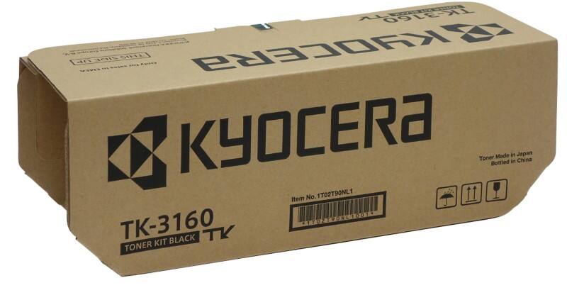 Kyocera TK-3160 Original Tonerkartusche 1T02T90NL1 Schwarz