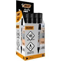 BIC Marking PRO Rundspitze Permanentmarker Breit Rundspitze 1,1 mm Schwarz 12 Stück