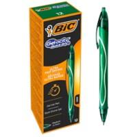 BIC Gel-ocity Quick Dry Tintenroller Grün Mittel 0.30 mm Nachfüllbar 12 Stück