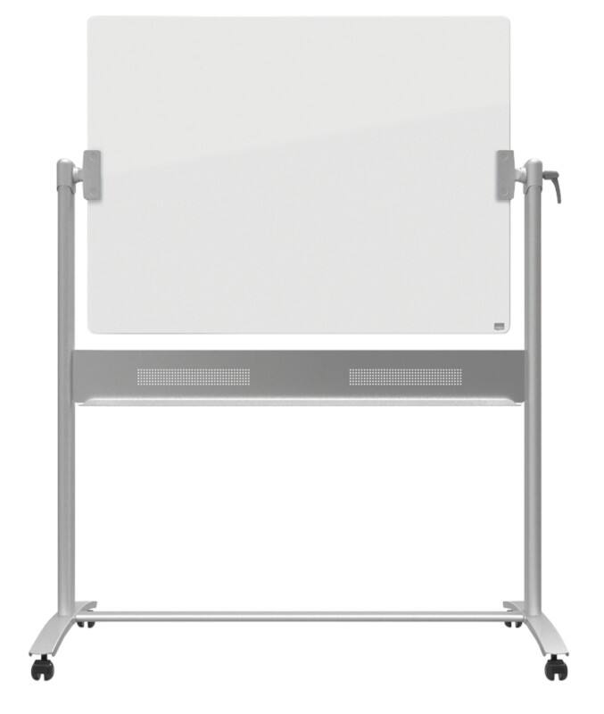 Nobo Glastafel Freistehend 120 (B) x 90 (H) cm Brillantweiß